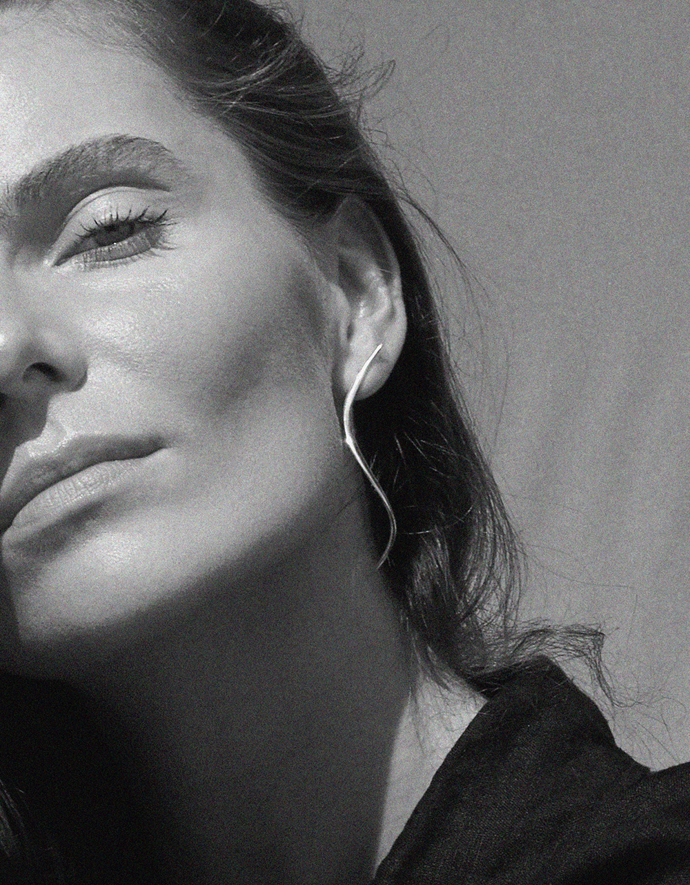 Kolczyki srebrne - Trig